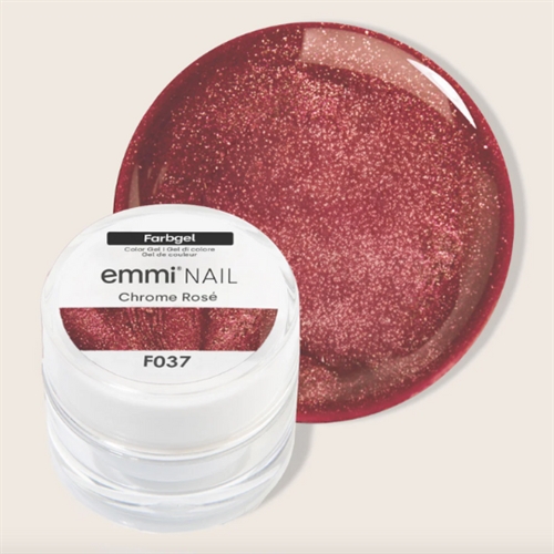 Color Gel Chrome Rose  - F037